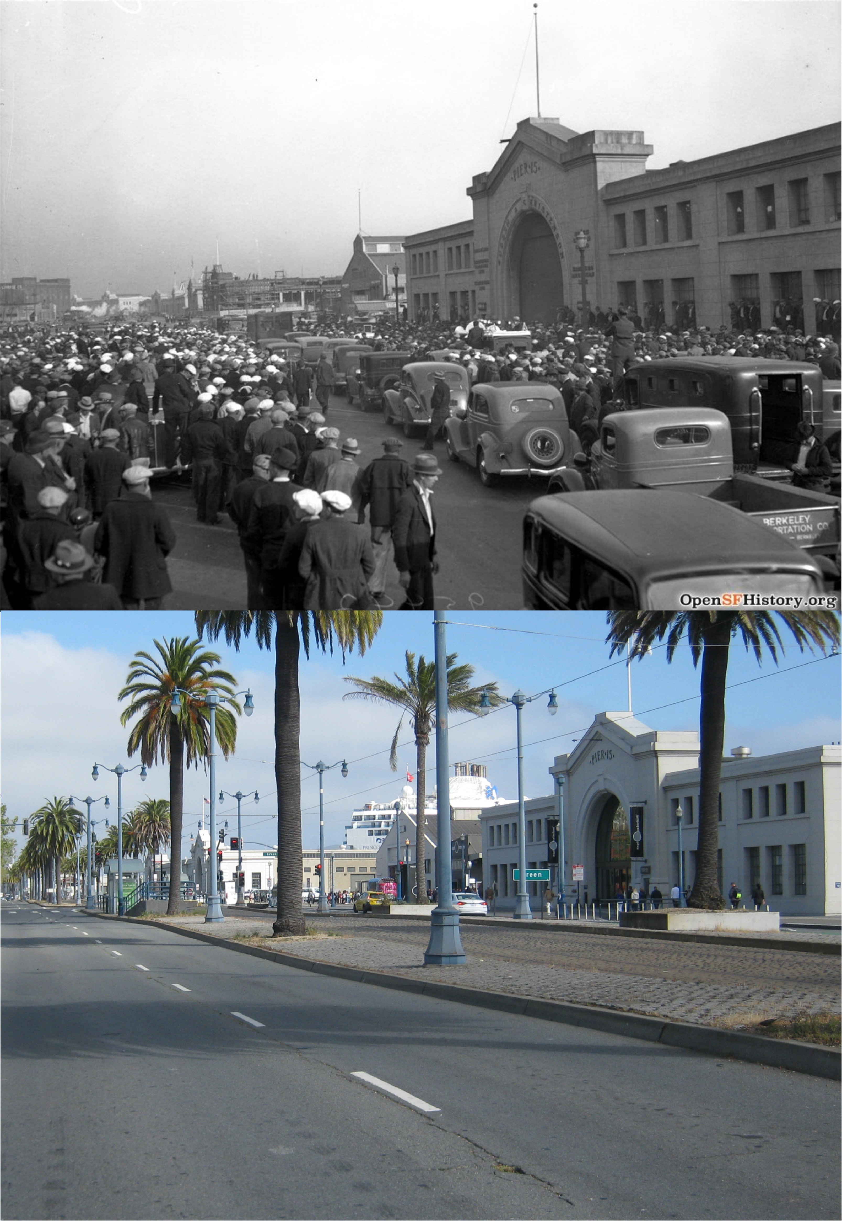 Along the Embarcadero – San Francisco Film Locations Then & Now