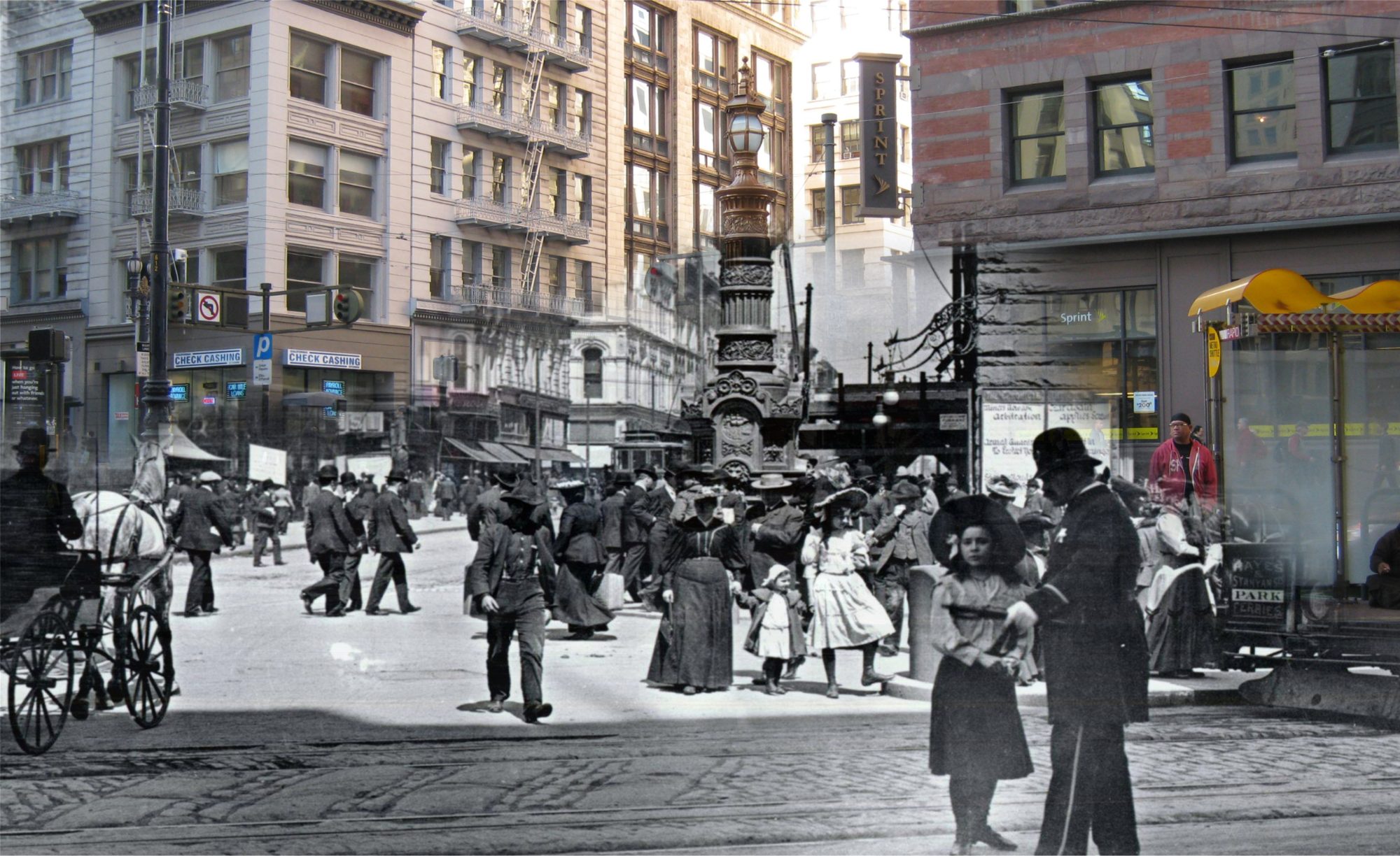 San Francisco Film Locations Then & Now