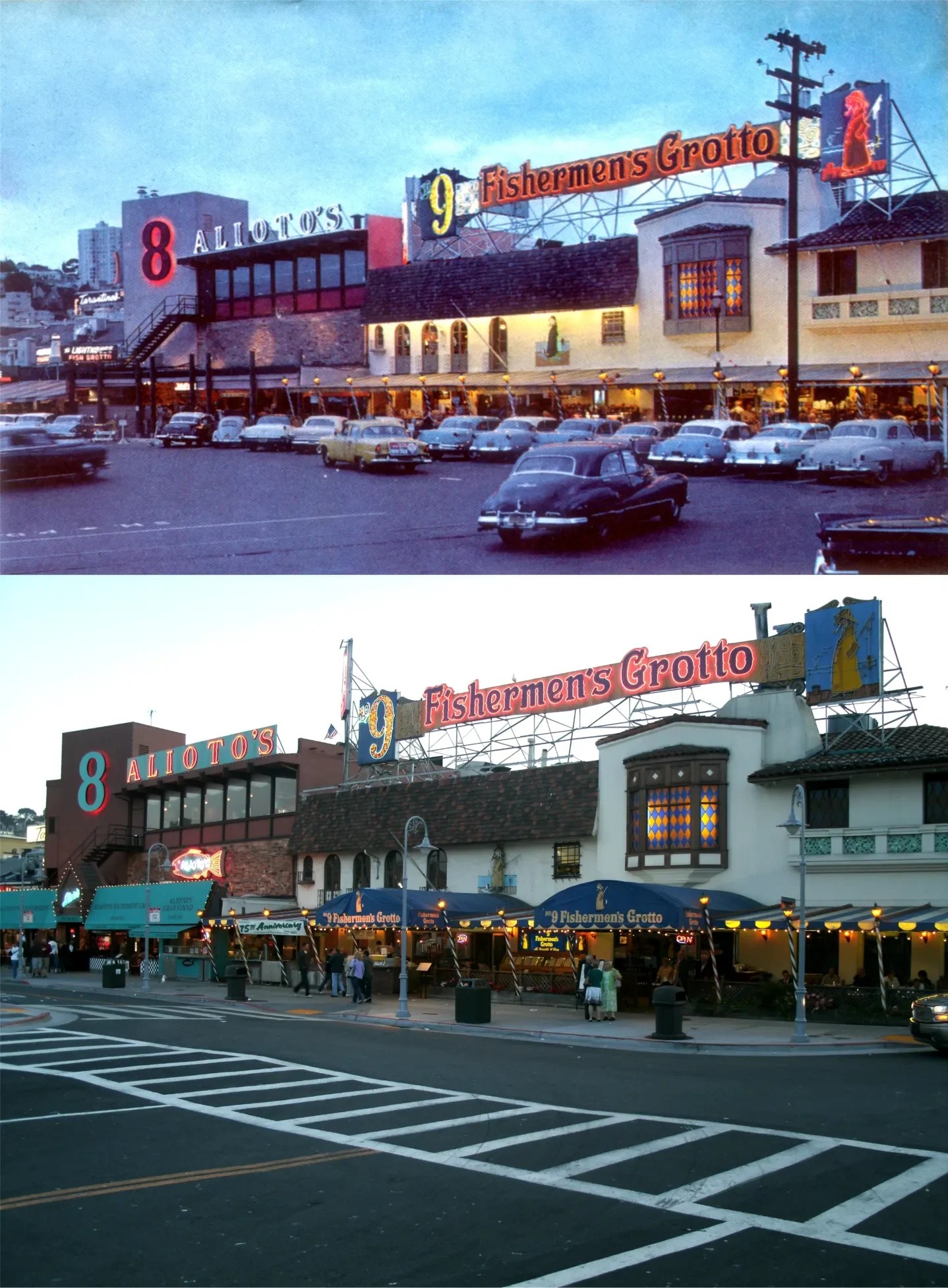 San Francisco Film Locations Then & Now