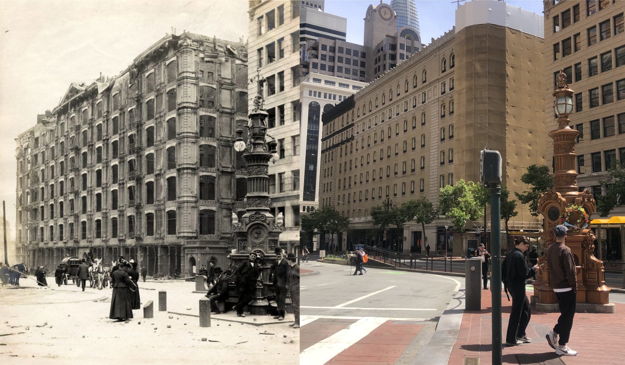 San Francisco Film Locations Then & Now